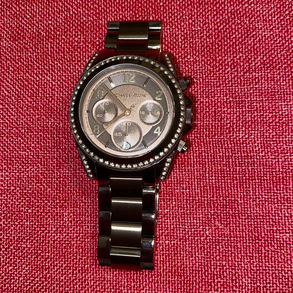 Michael Kors chocolate brown watch